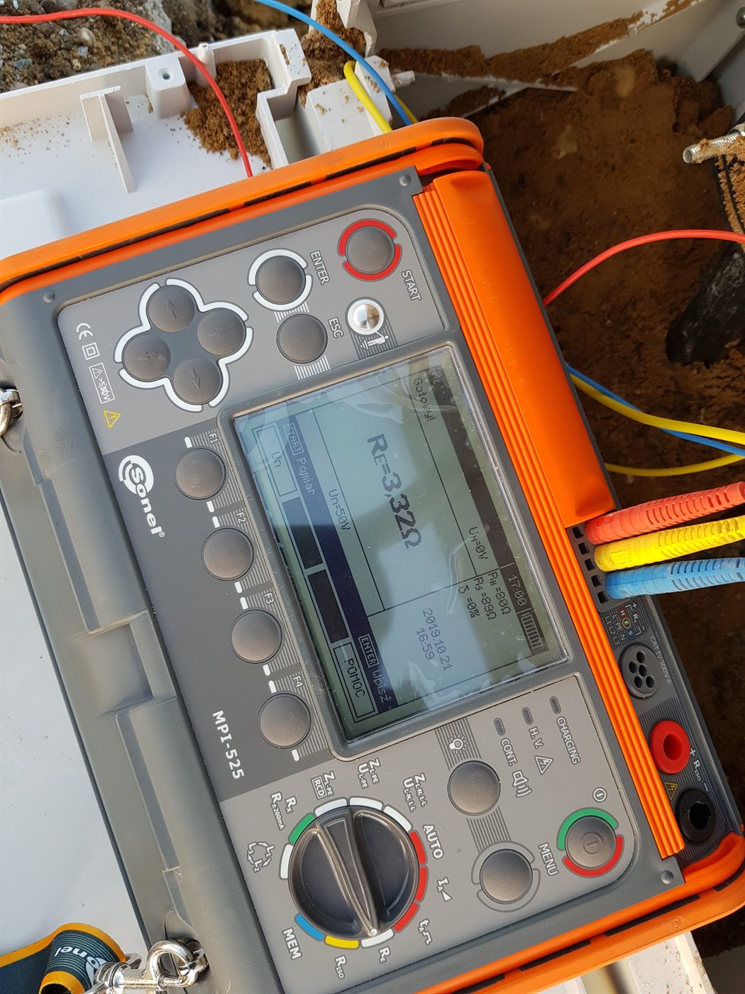 Pomiar uziemienia i sprawdzenie poprawności wykonania